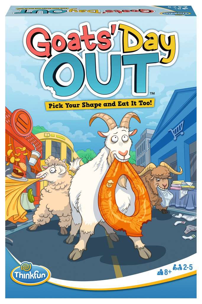 ThinkFun Goats&#x27; Day Out Family Board Game