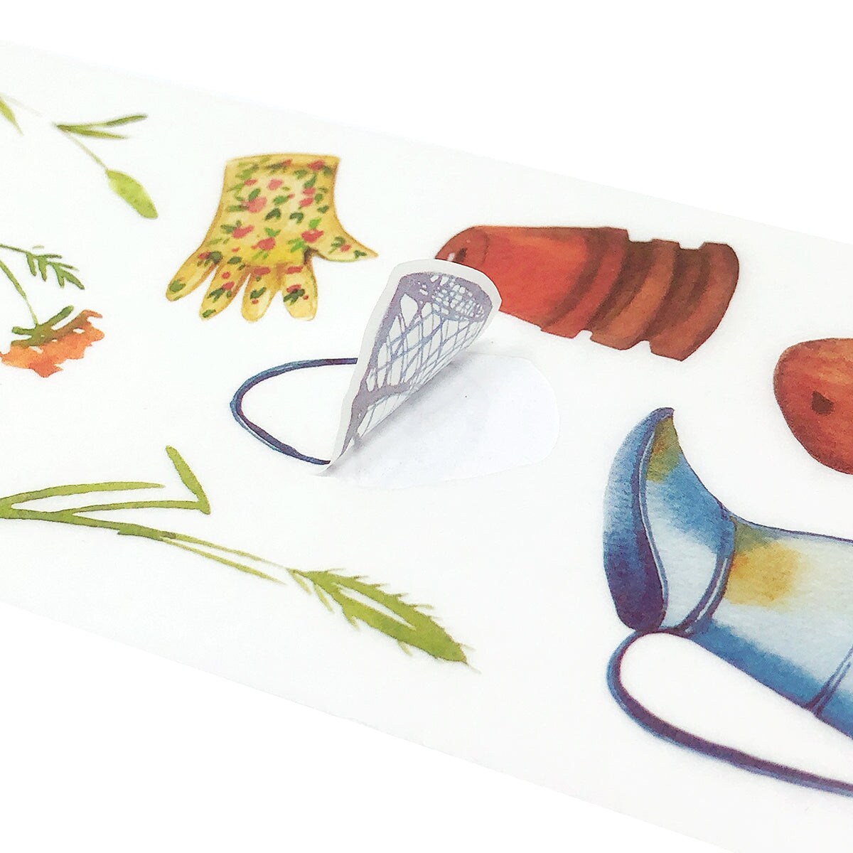 Wrapables Washi Stickers Sets for Scrapbooking, DIY Crafts for Stationery, Diary, Card Making