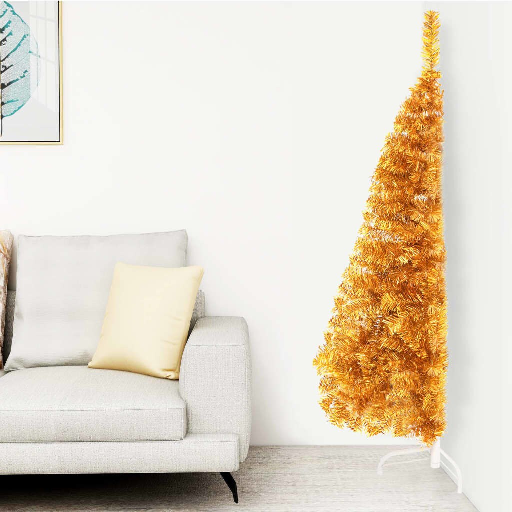 Artificial Half Christmas Tree with Stand