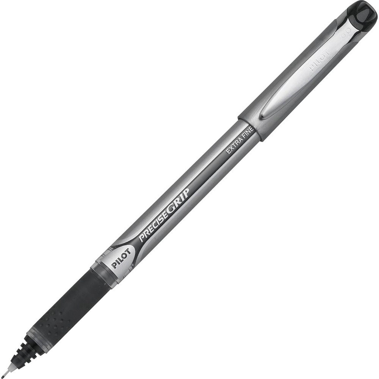 Pilot   Precise Grip Extra-Fine Capped Rolling Ball Pens - Extra Fine Pen Point - 0.5 Mm Pen Point Size - Black - Black