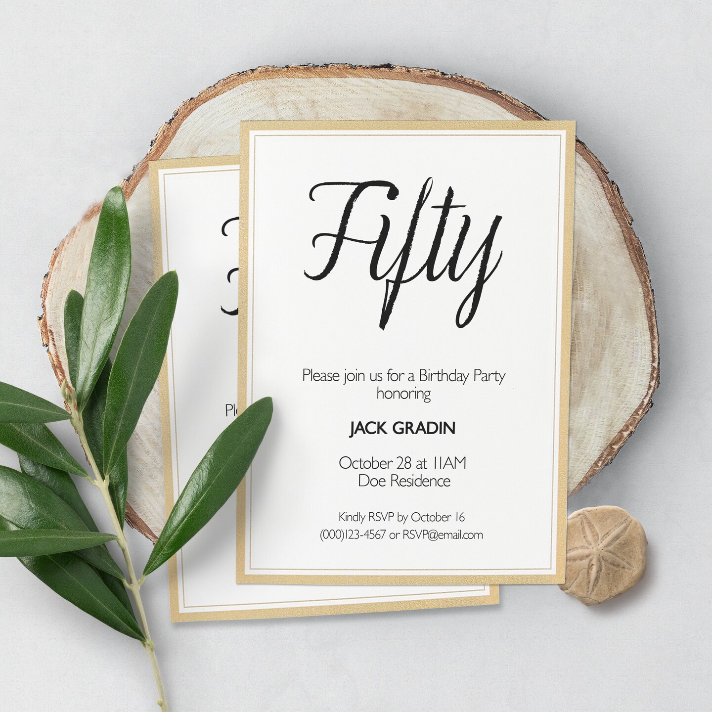 Avery Postcards with Metallic Gold Borders, 3-15/16&#x22; x 5-3/16&#x22;, 40 Total, Laser/Inkjet Printable Postcards (3329)