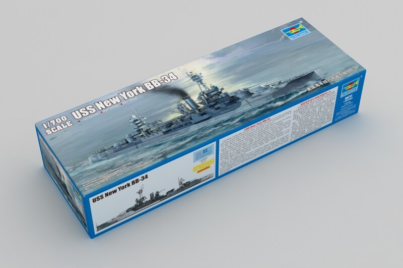 Trumpeter  1/700 USS NEW YORK BB-34 1/700 Plastic Model