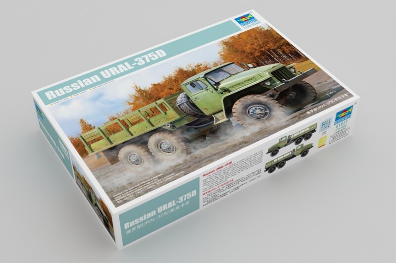 Trumpeter  1/35 URAL-375D 1/35 Plastic Model