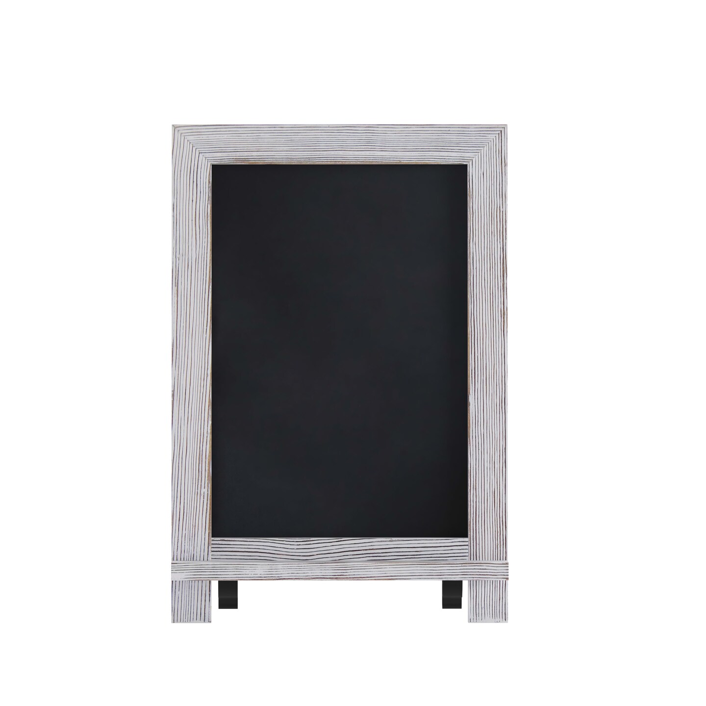 Merrick Lane Magda Set of 10 Wall Mount or Tabletop Magnetic Chalkboards with Folding Metal Legs