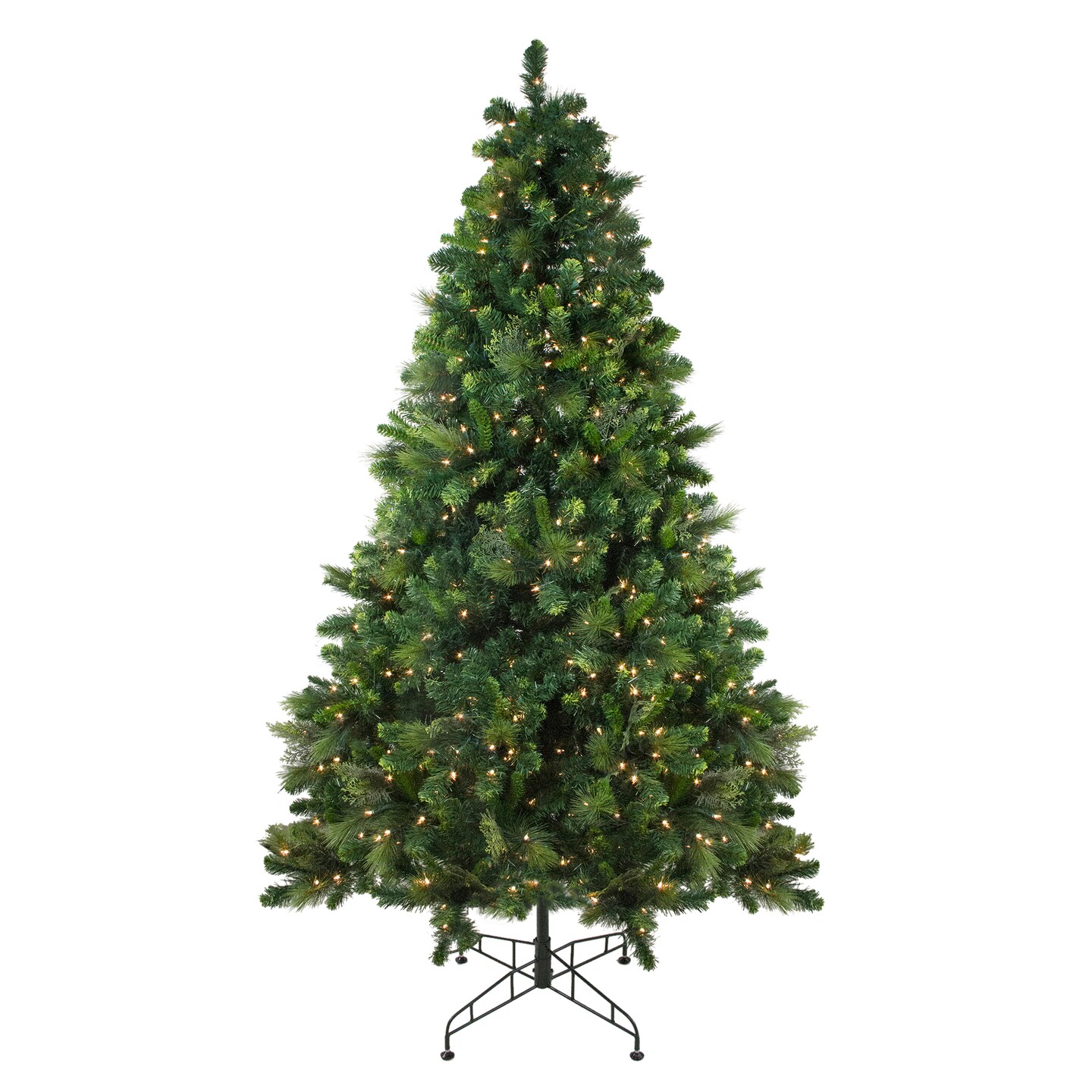 Northlight Real Touch™️ Pre-Lit Medium Sequoia Mixed Pine Artificial ...