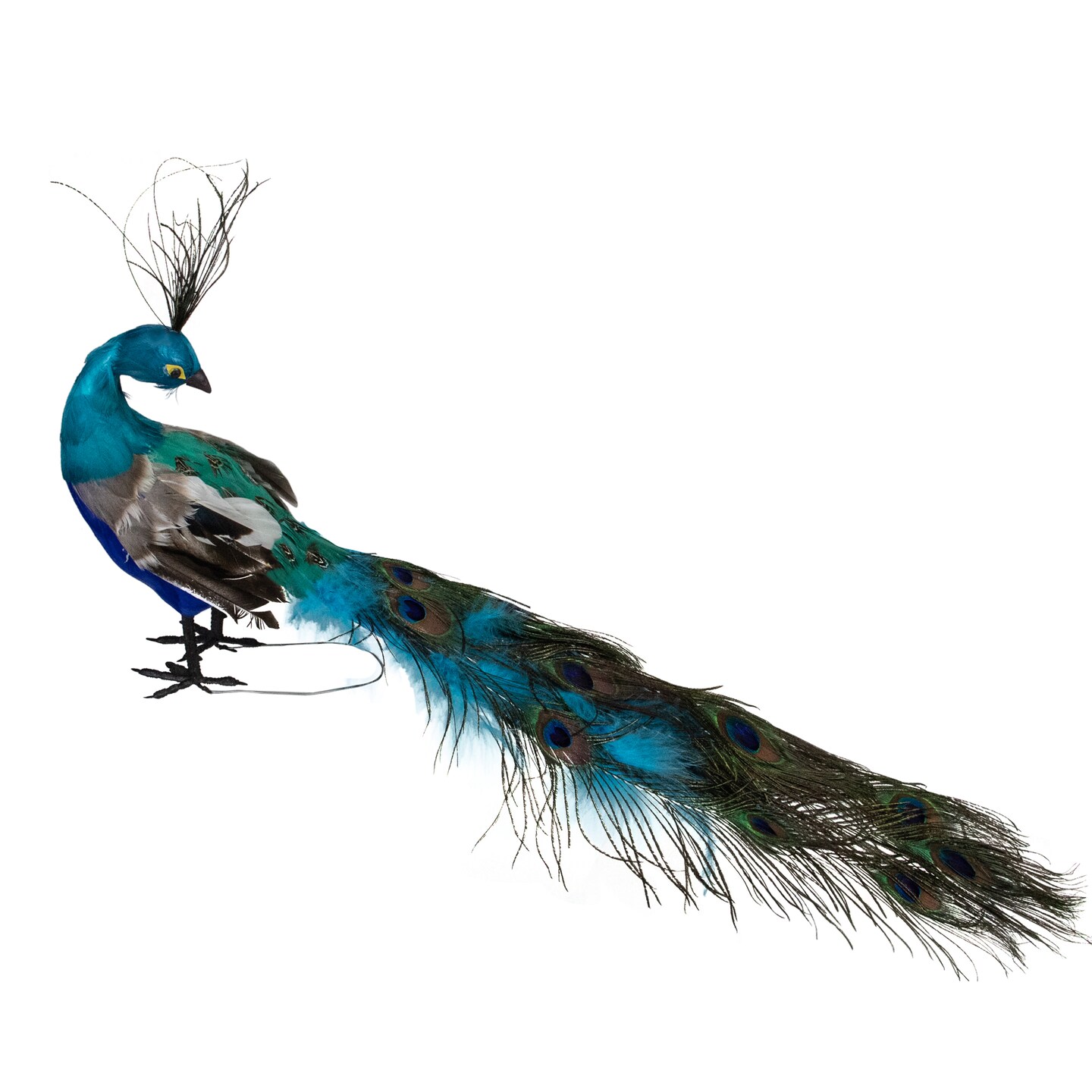 Northlight 23.5" Regal Peacock with Closed Tail Feathers Christmas Decoration