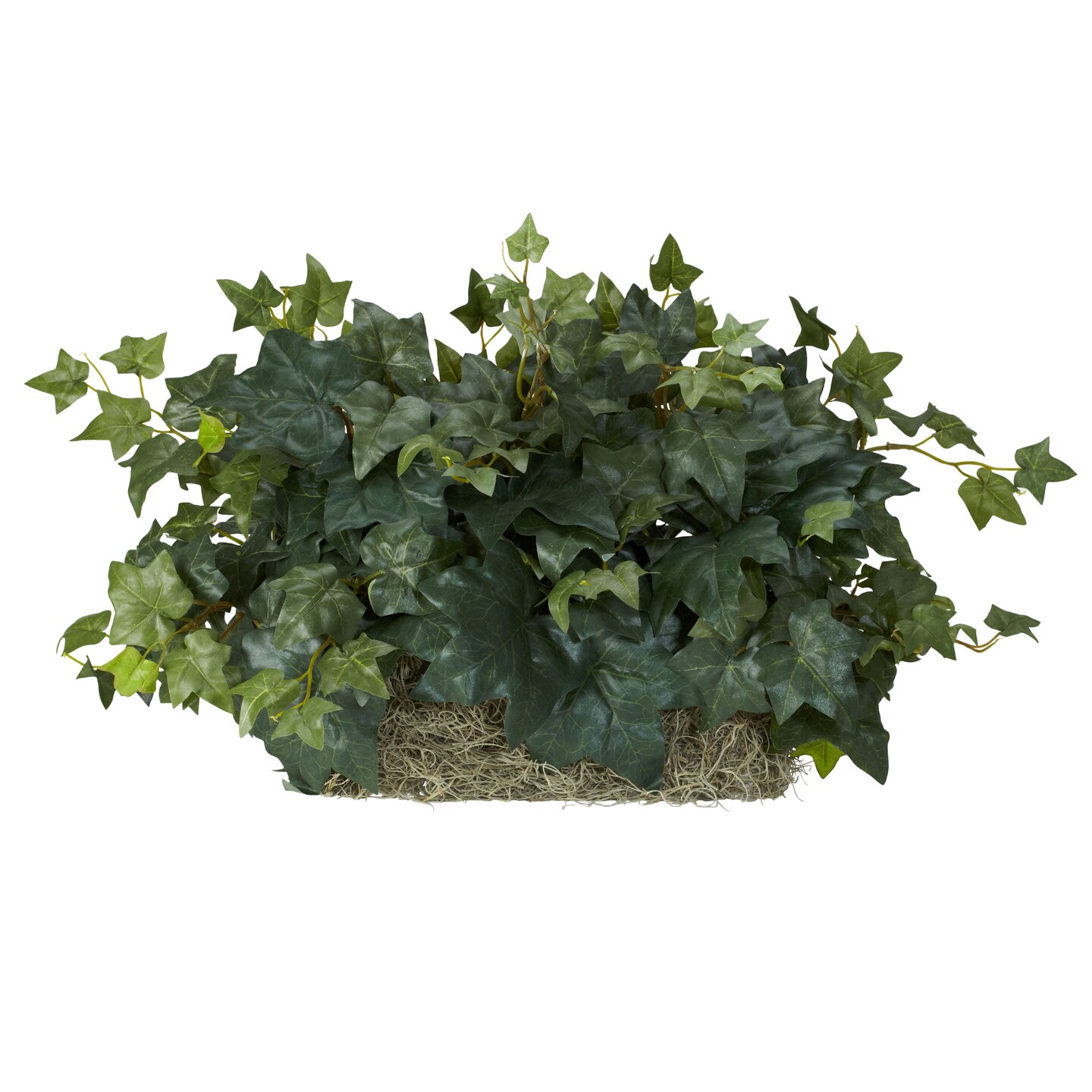 Nearly Natural 2&#x27; Artificial Silk Ivy Ledge Plant with Planter