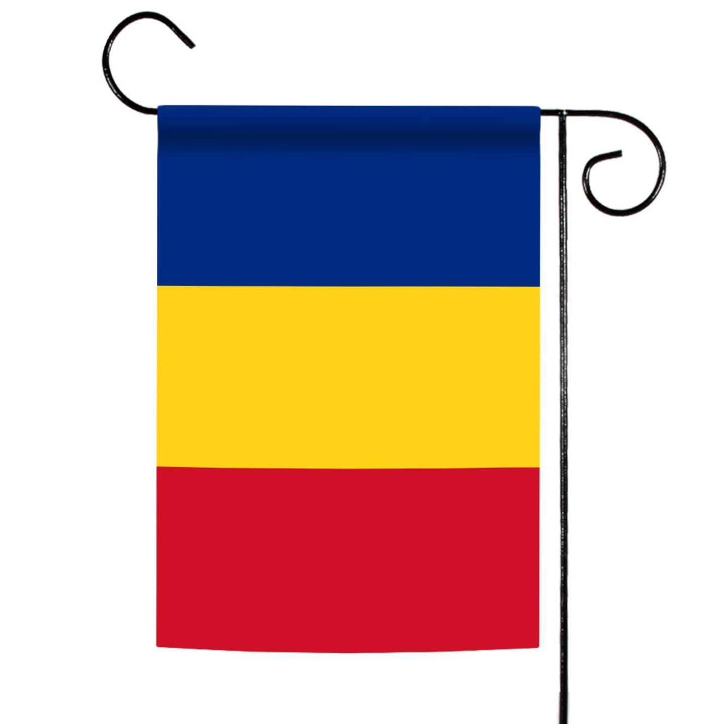 Toland Home Garden Blue and Yellow Romania Outdoor Garden Flag 18&#x22; x 12.5&#x22;