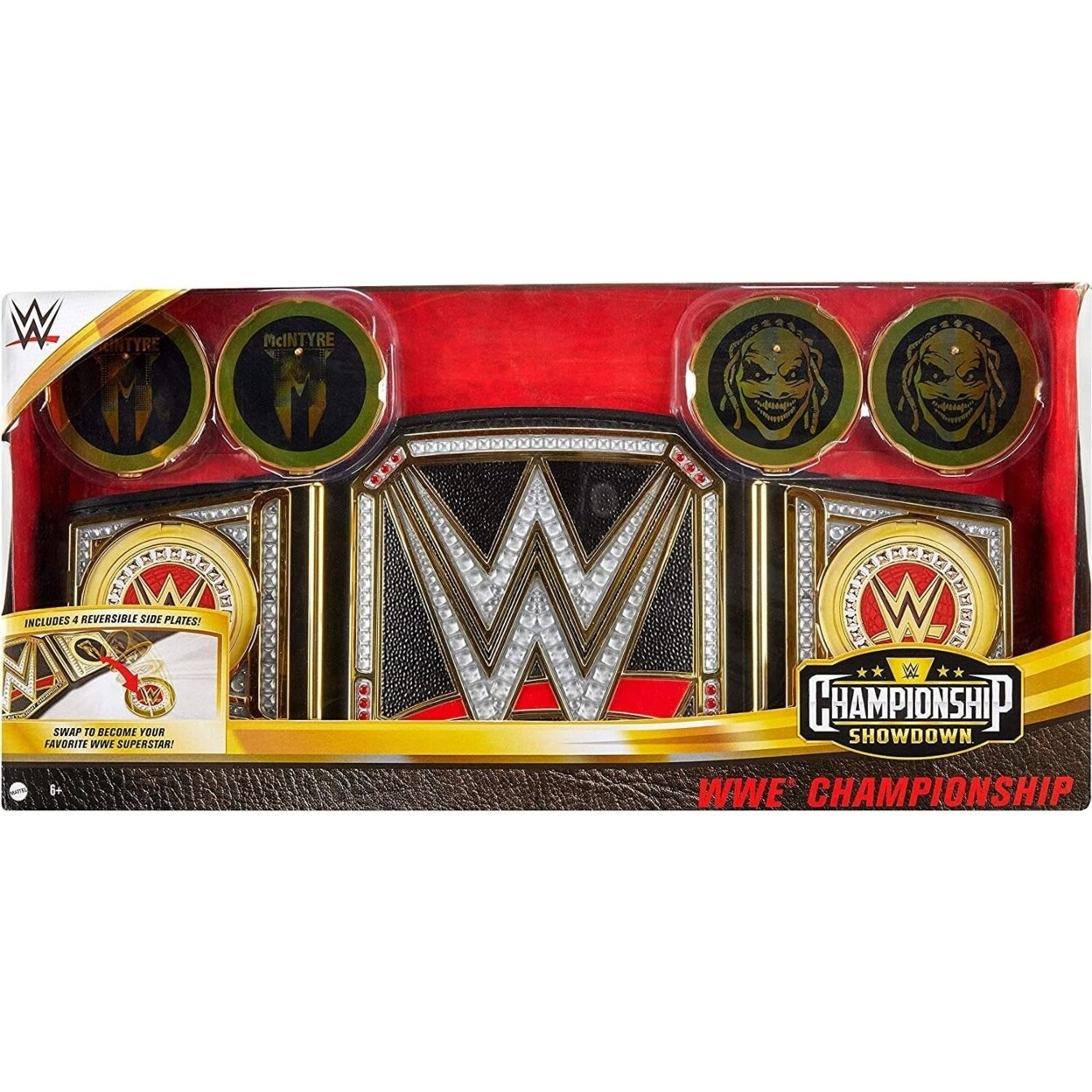 Wwe Championship Showdown Deluxe Mcintyre Fiend Title Belt Wearable Mattel