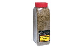 Woodland Scenics   BURNT GRASS FLOCK Scenery Accessories