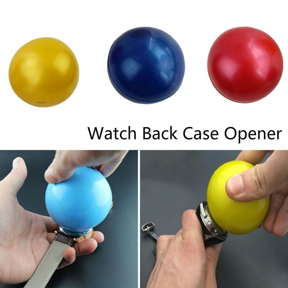Generic Watch Back Case Cover Opener Sticky Friction Roll Ball Screw Repair Remover
