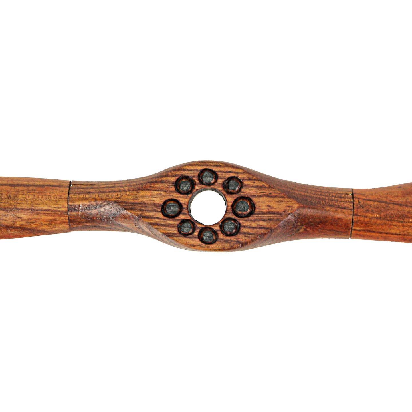 Hand Carved Wooden Propeller Vintage Aviation Home Decor Wall Sculpture