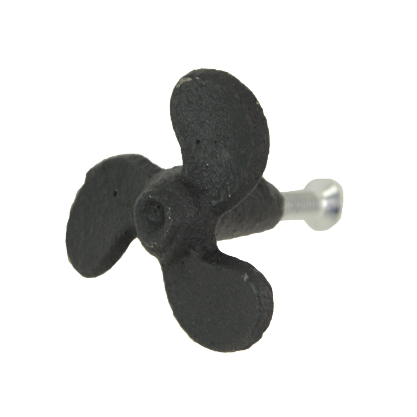 Set of 6 Cast Iron Boat Propeller Cabinet Knob Nautical Drawer Pull Decor