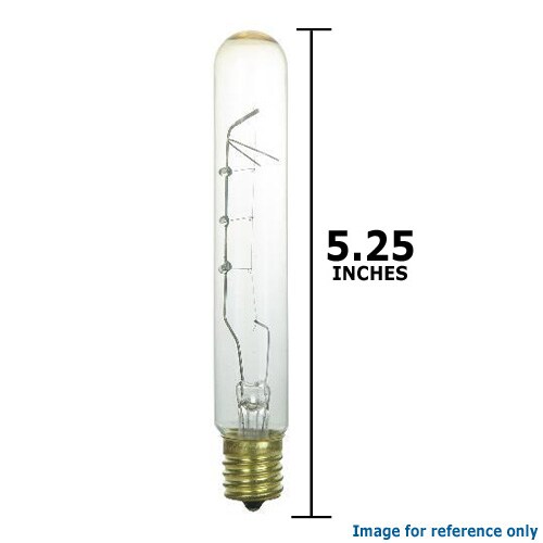 SUNLITE 20w T6.5 120v Intermediate Base Clear Bulb