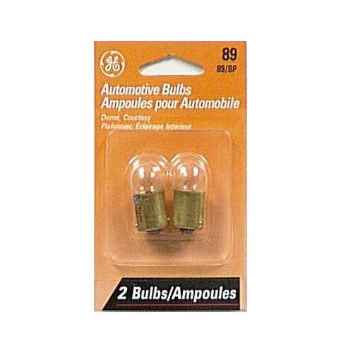 2 Bulbs - GE 47797 89 LL 8W BA15s G6 13V Miniature Automotive Long Life Lamp