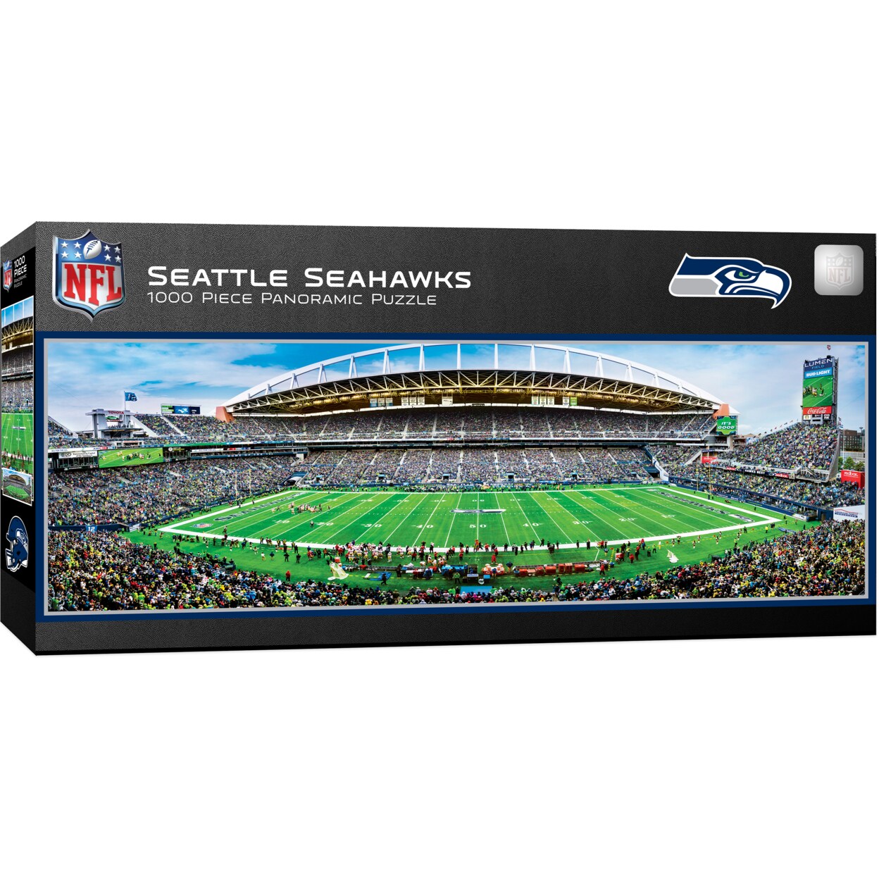Masterpieces   Sports Panoramic Puzzle - NFL Seattle Seahawks Center View