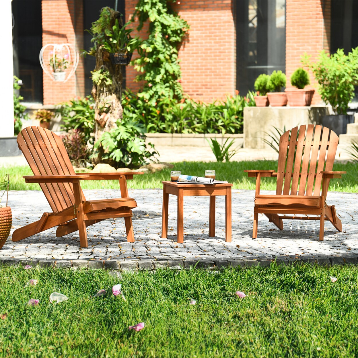 Eucalyptus outlet adirondack chair