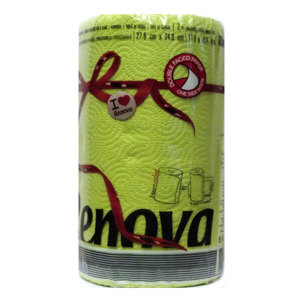 Renova   Red Label Paper Towel- Green (120 Sheets)