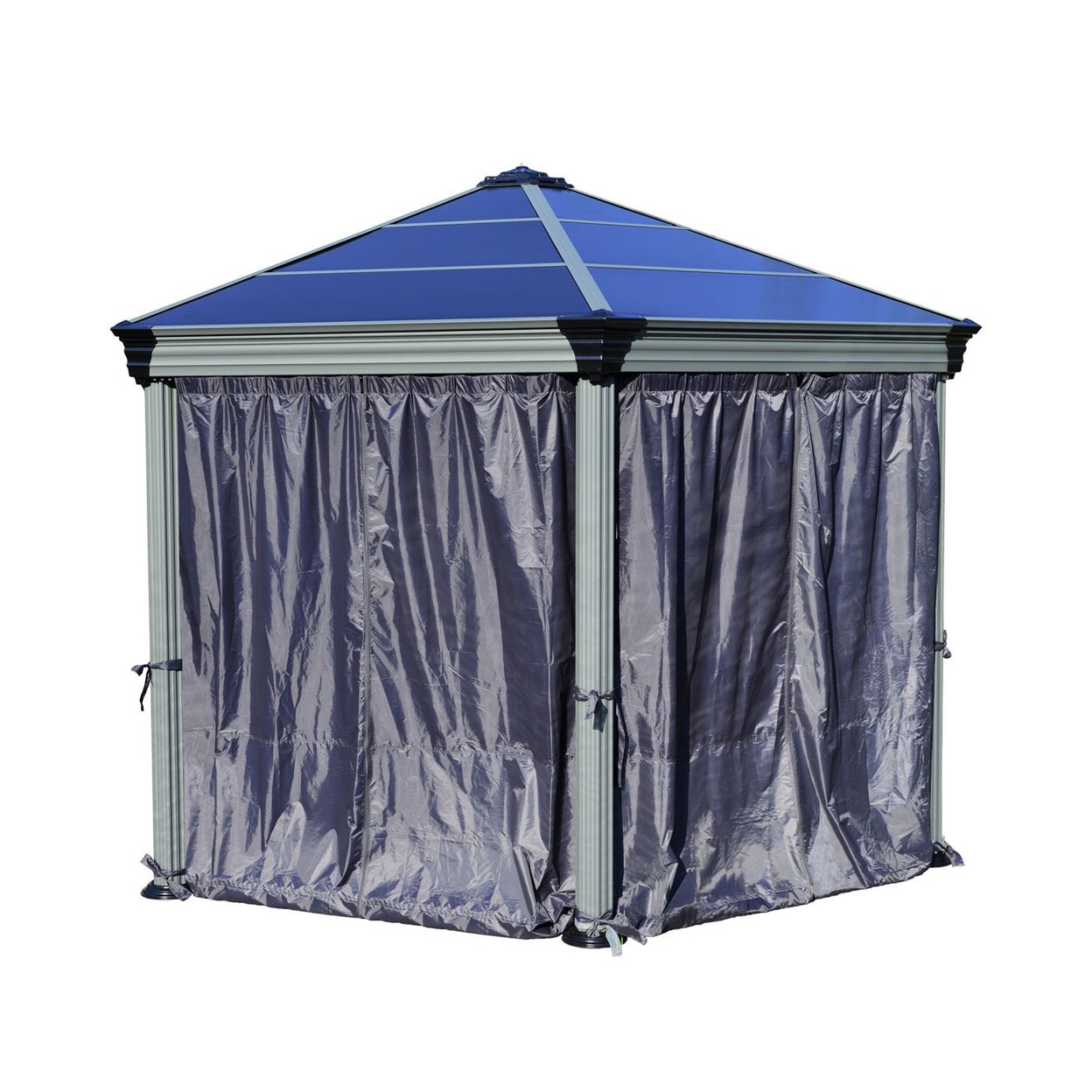 Palram - Canopia Roma Monaco Gazebo Curtain Set - 6 Piece