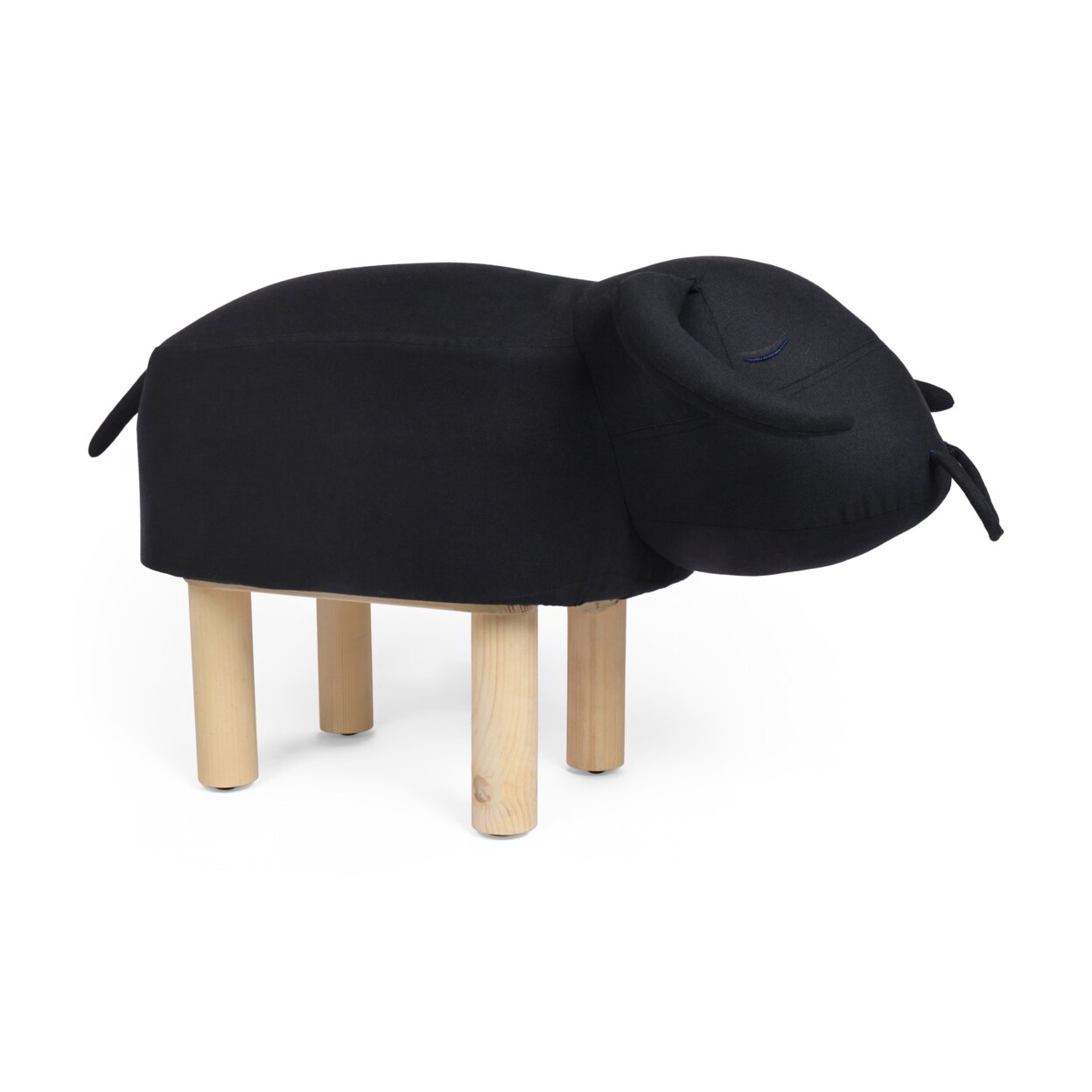 GDFStudio Ottavia Contemporary Kids Bull Ottoman