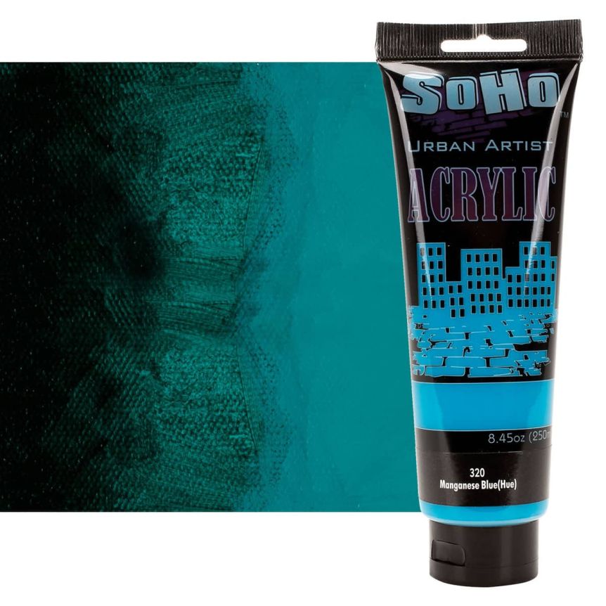 SoHo Urban Artist Acrylic Paint - Thick, Rich, Water-Resistant, Heavy Body Paint