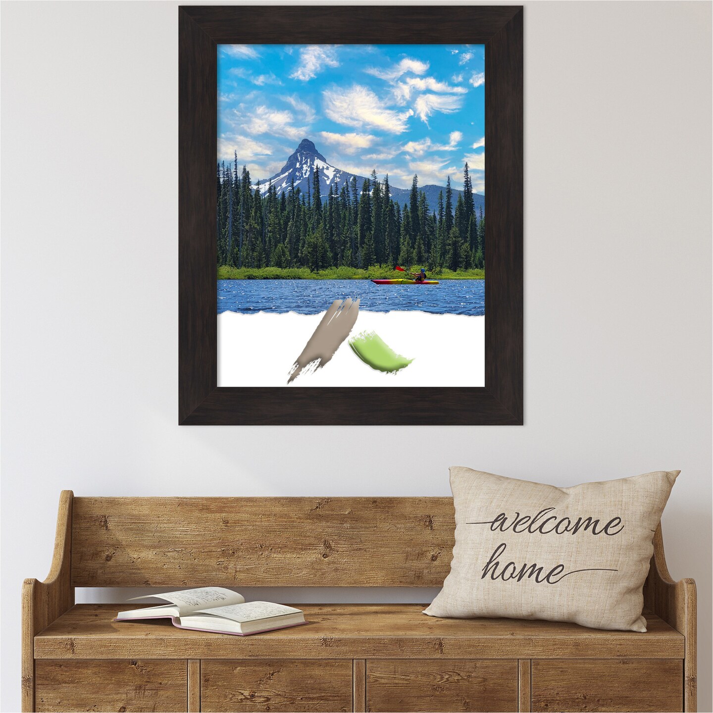 Furniture Espresso Picture Frame, Photo Frame, Art Frame