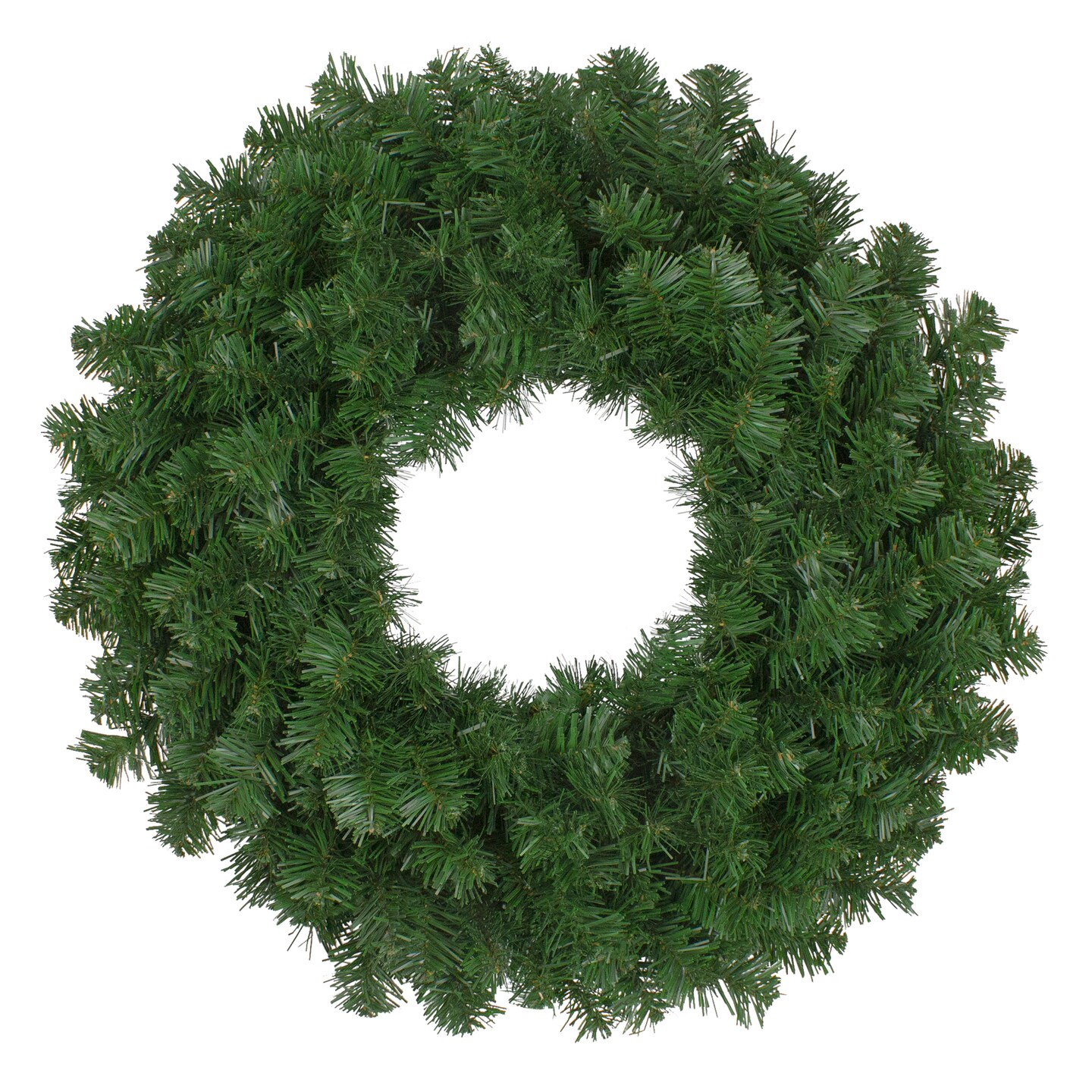 Northlight Deluxe Windsor Full Pine Artificial Christmas Wreath - 24&#x22; - Unlit