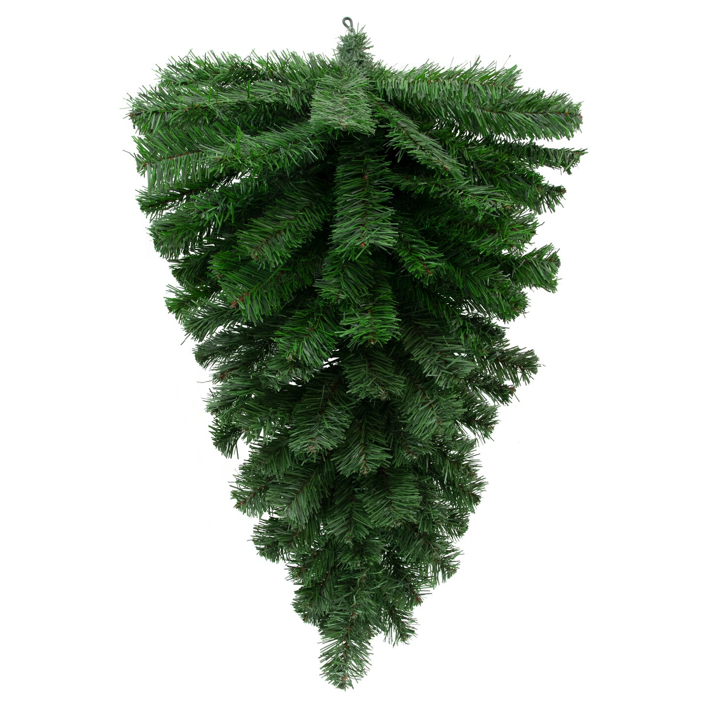 Northlight 32&#x22; Colorado Spruce Artificial Christmas Teardrop Swag - Unlit