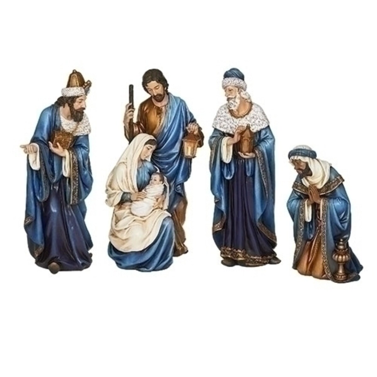 Roman Set of 4 Nativity Scene Christmas Tabletop Figurines 29&#x22;
