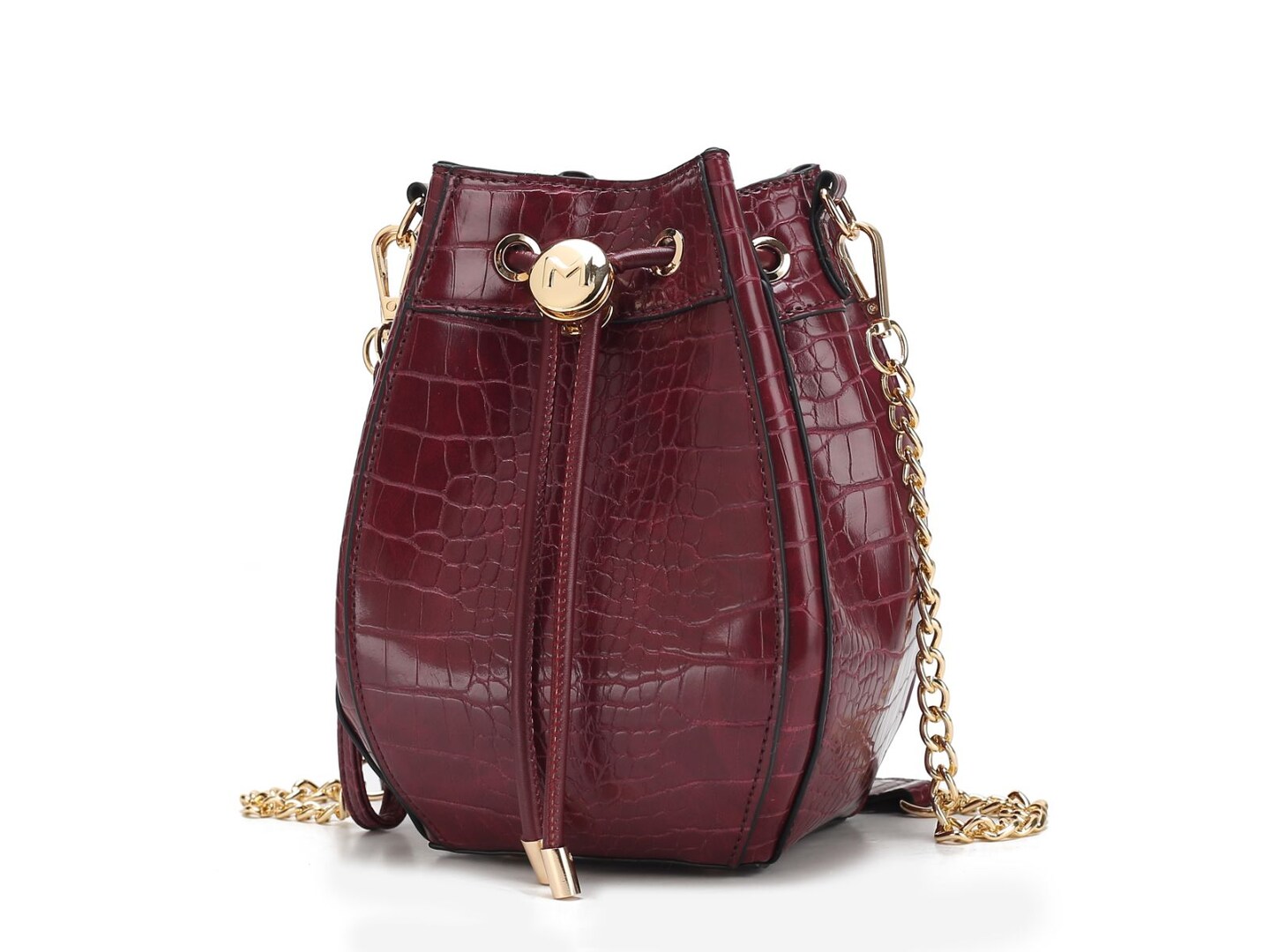 Fashionable Crocodile-embossed Women's Handbag