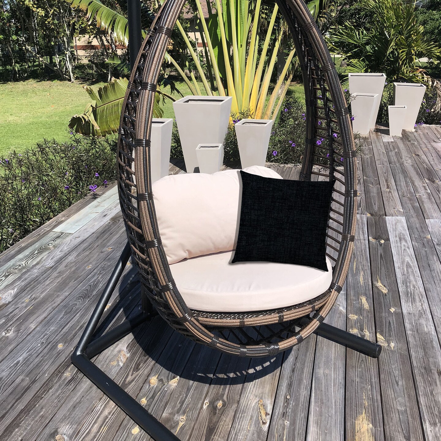 WEAVE Indoor-Outdoor Pillow with Sewn Closure