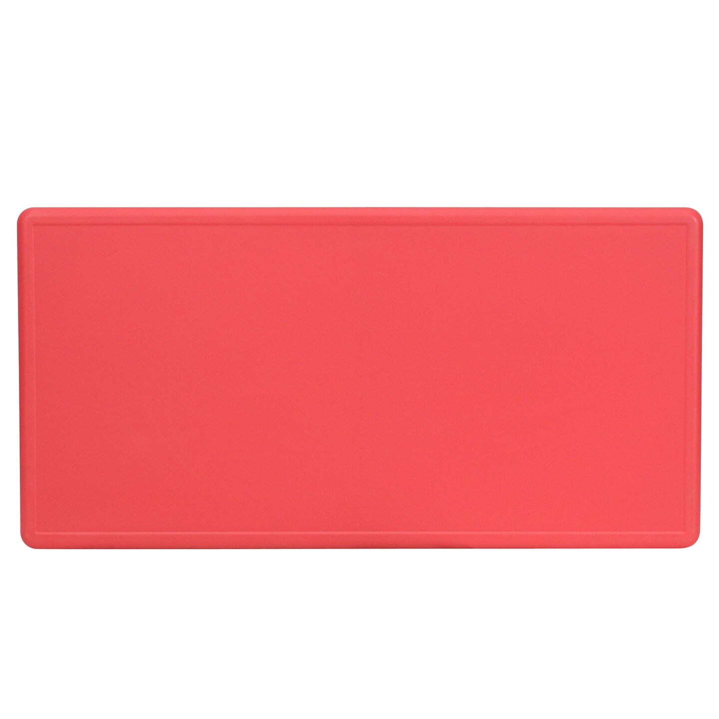 Emma and Oliver 24"W x 48"L Rectangular Plastic Height Adjustable Activity Table