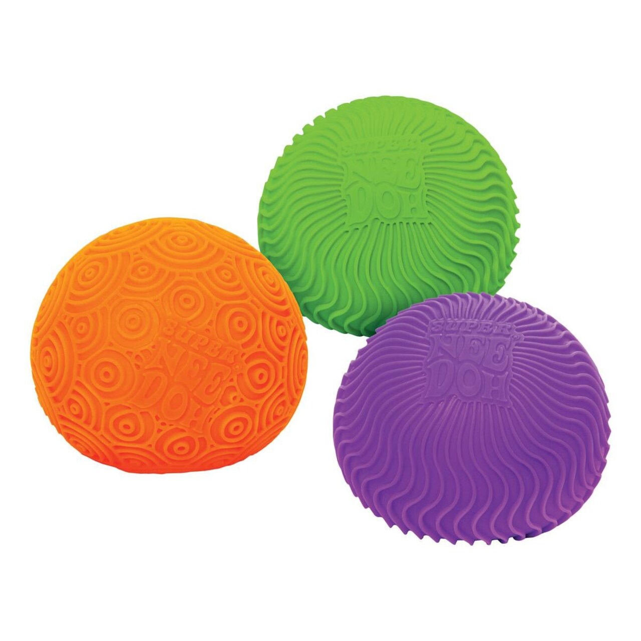 Needoh Ripples Pink Schylling Super NeeDoh® Ripples XL Sensory Pack - 3 Pieces, Color ...
