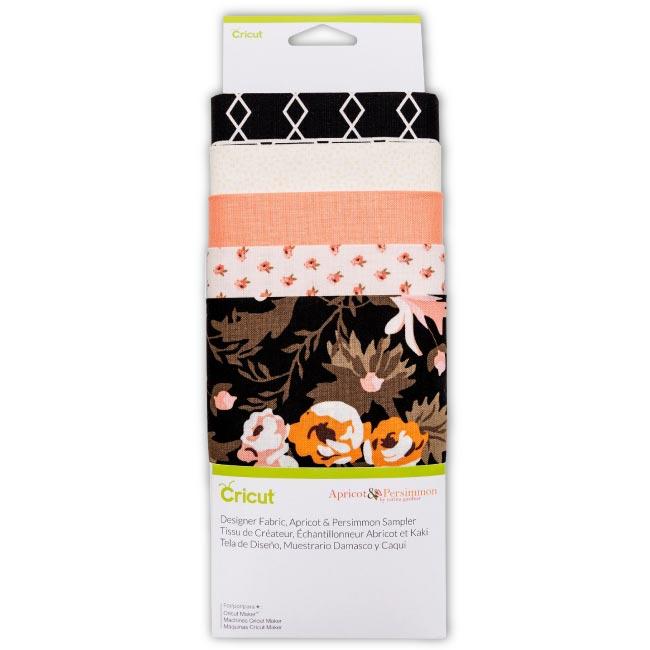 Cricut Designer Fabric Sampler Apricot &#x26; Persimmon