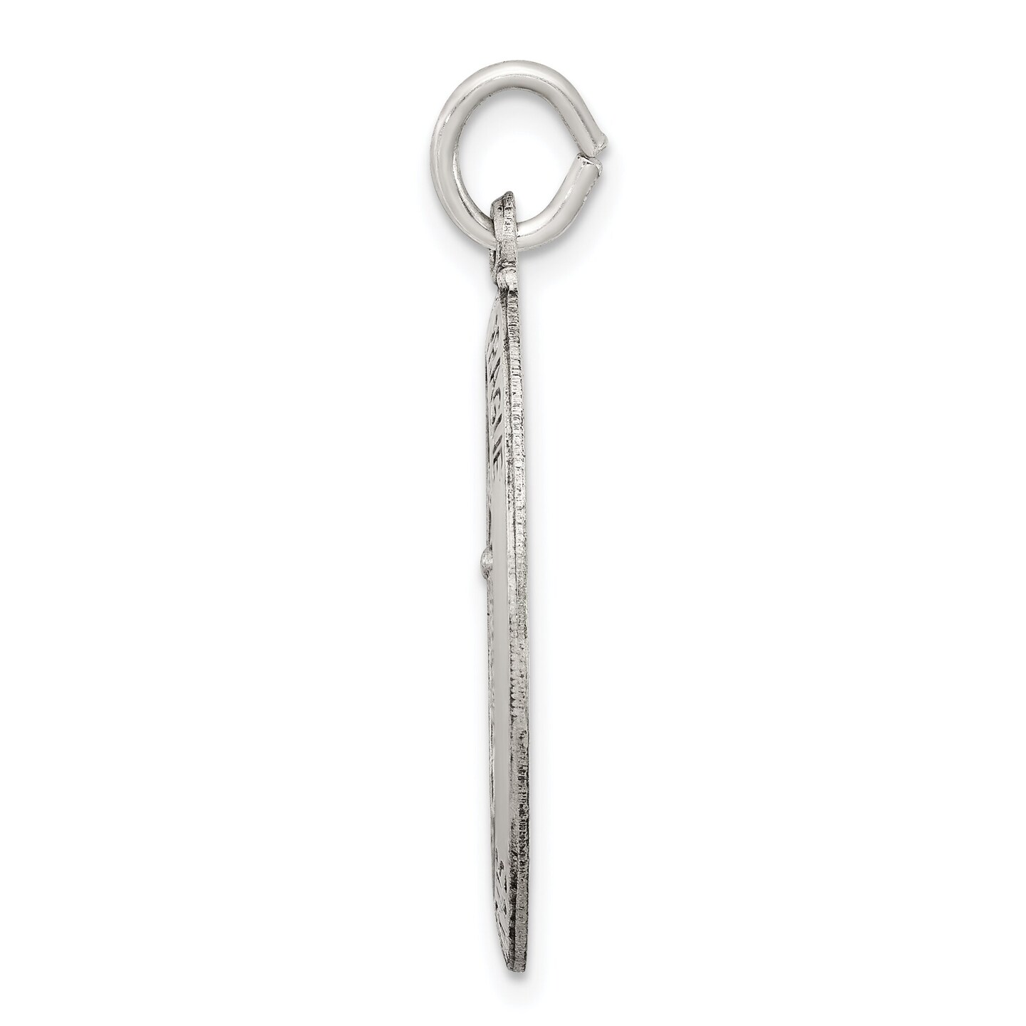 Sterling Silver Jesus Medal