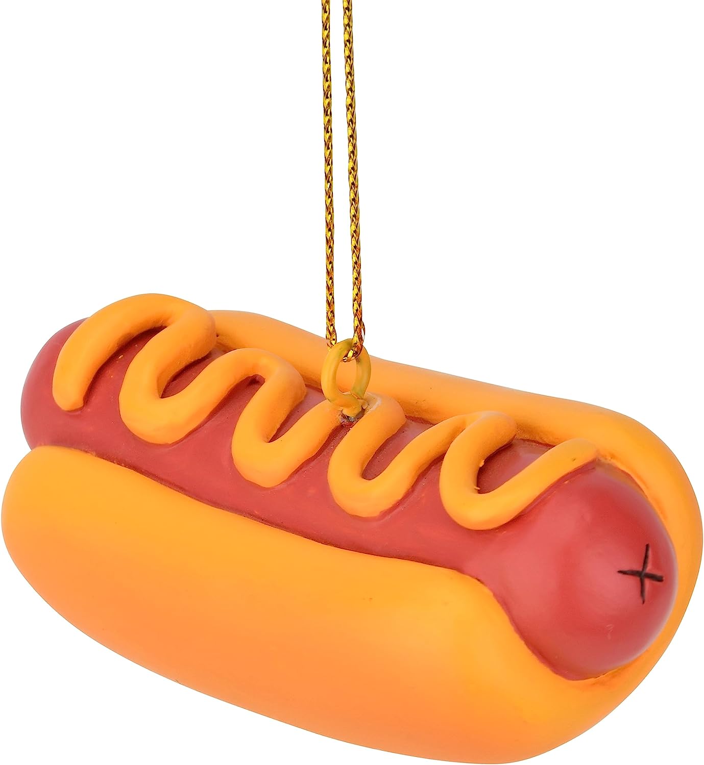 How to Crochet a Hot Dog Keychain or Ornament ~ Tutorial 