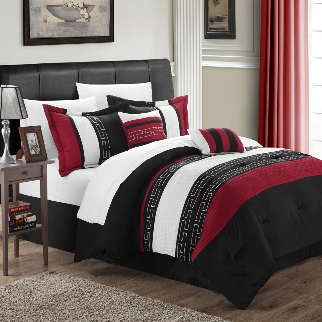 Chic Home 10-Piece Bed in a hotsell Bag Comforter Set