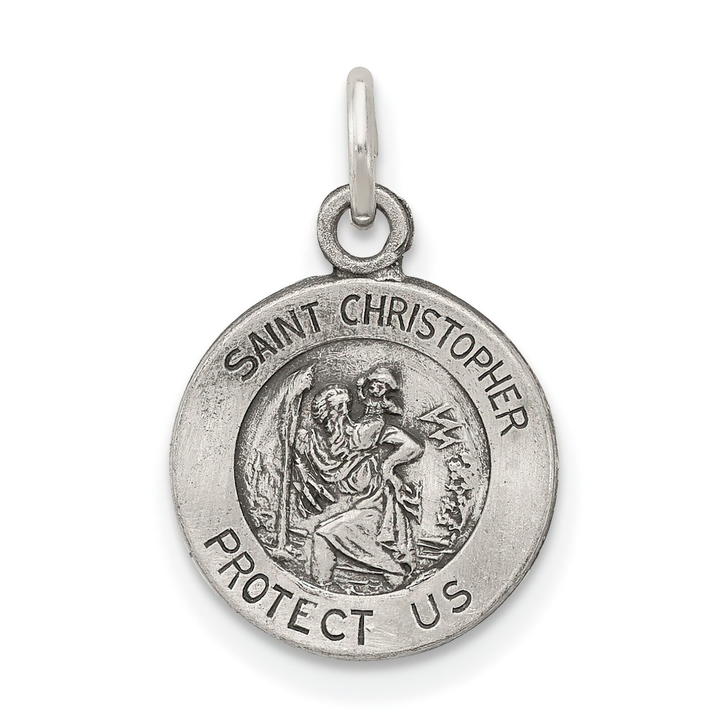 Sterling Silver Saint Christopher Medal