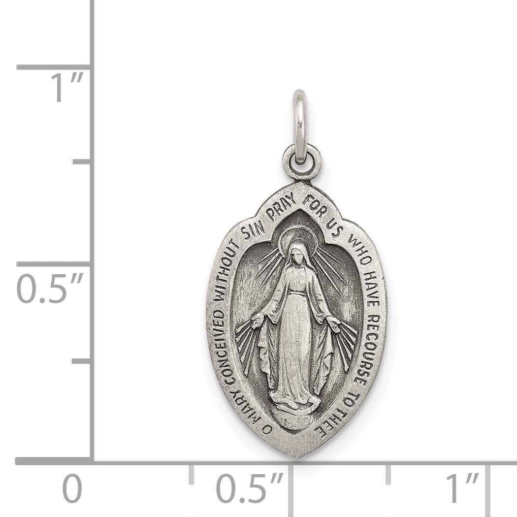 Sterling Silver Miraculous Medal