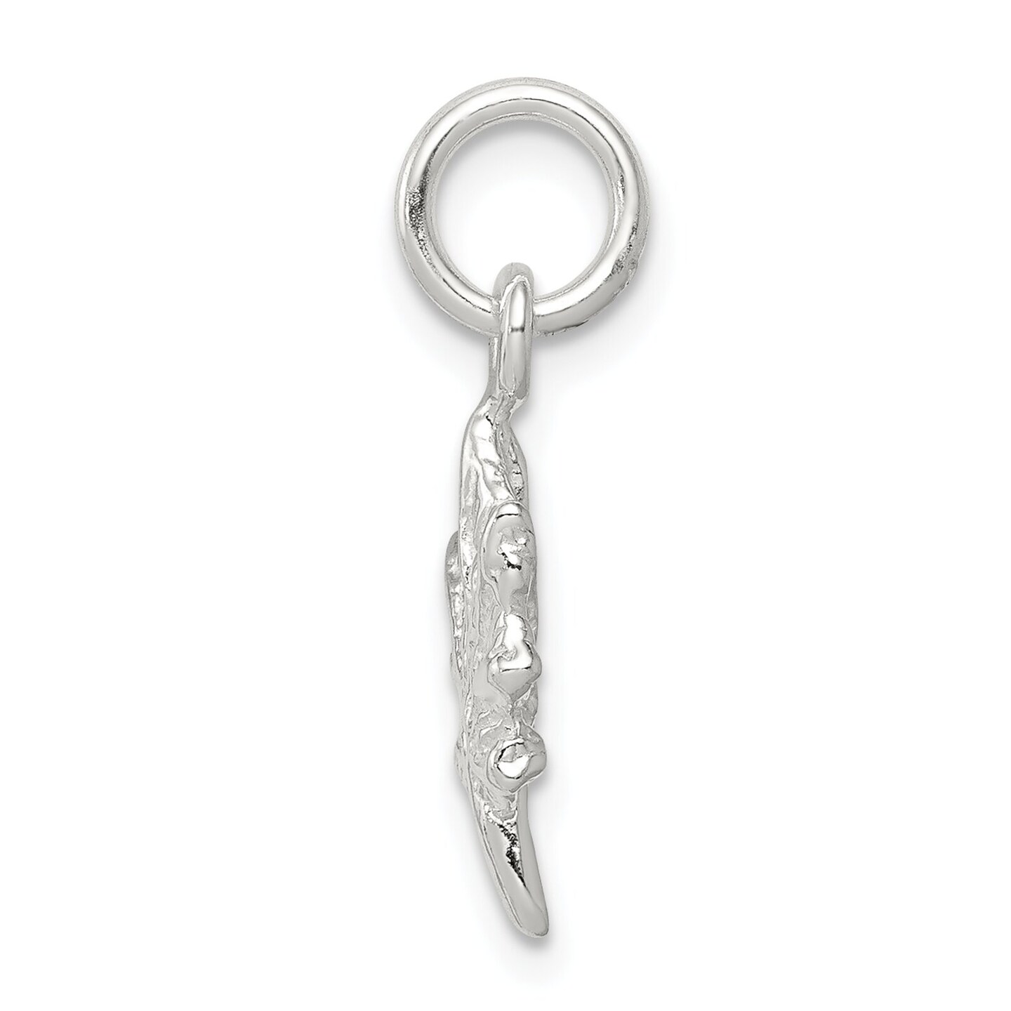 Sterling Silver Maple Leaf Charm Jewelry FindingKing 17mm x 11mm