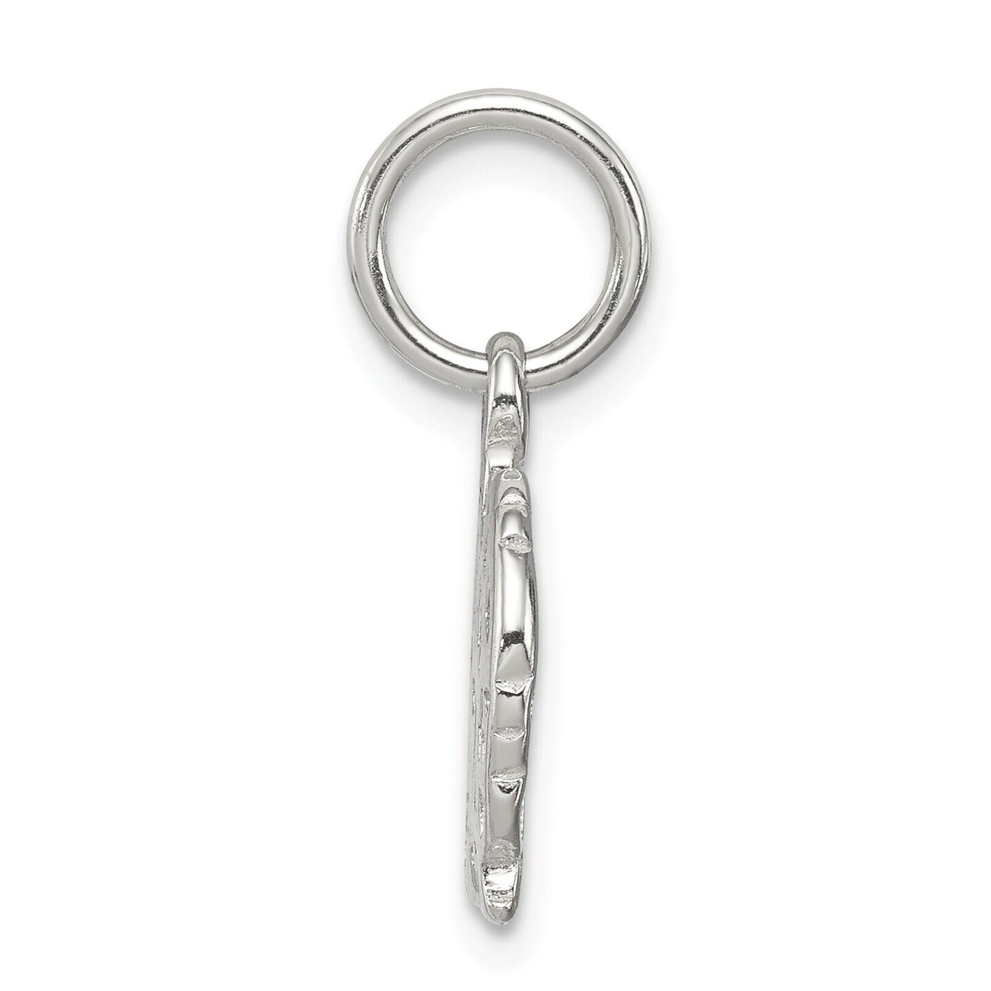 Sterling Silver Little Angel Charm Pendant Jewelry 19mm x 15mm