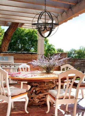 Caton Outdoor Chandelier