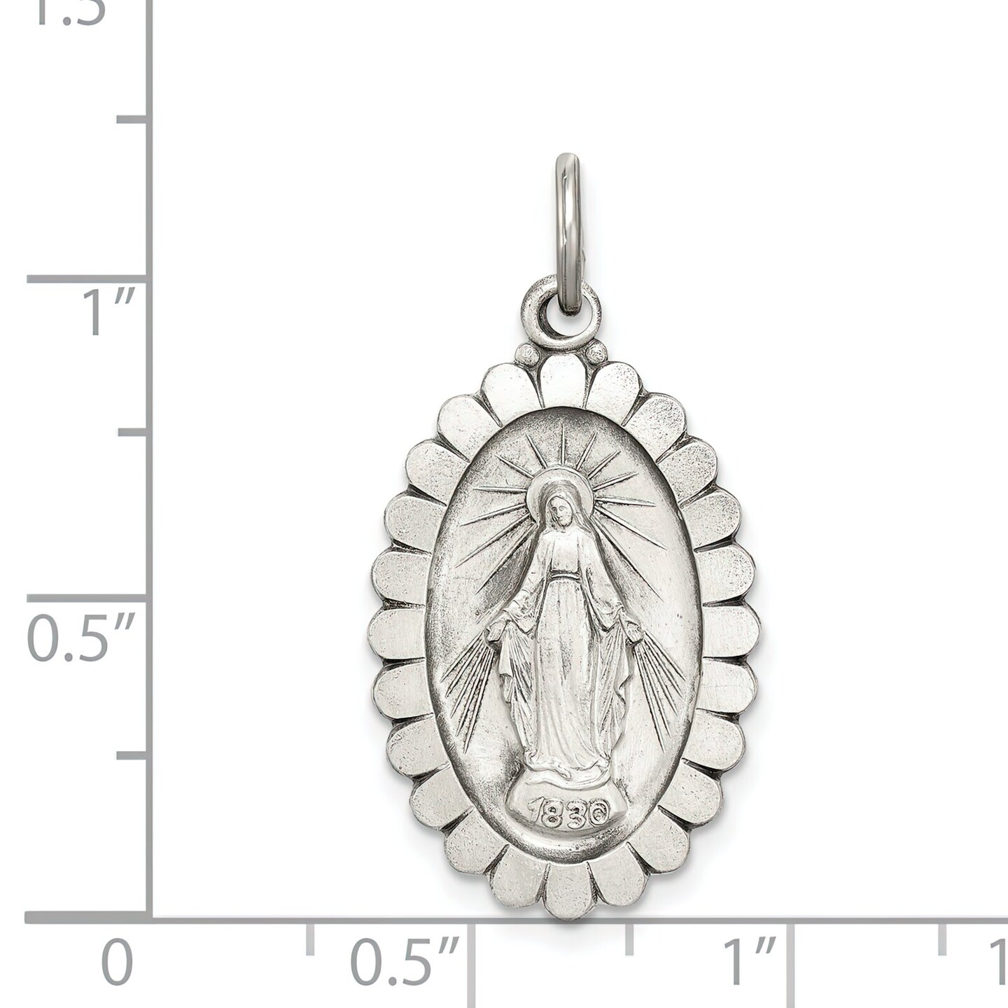 Sterling Silver Miraculous Medal