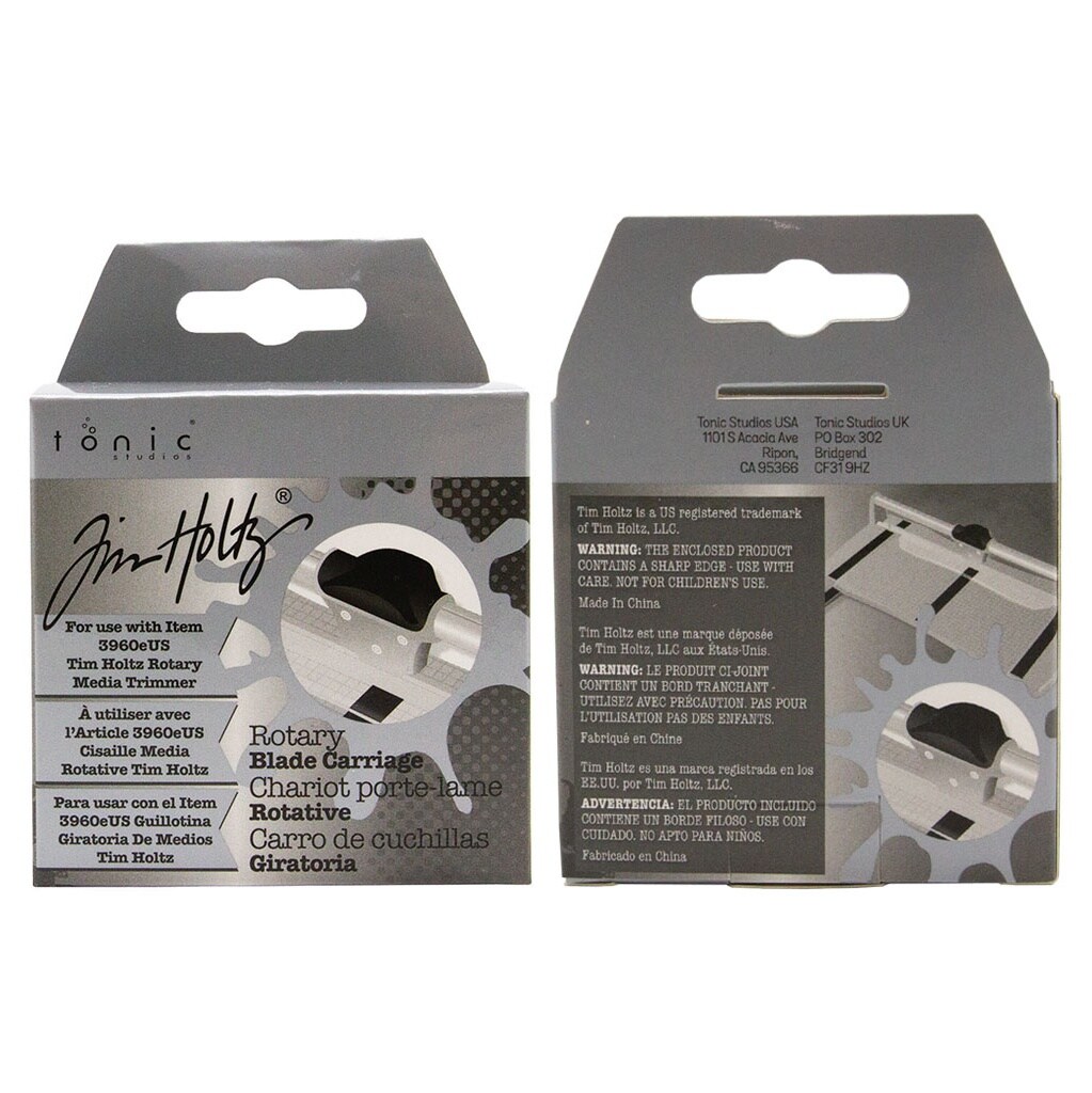 Tim Holtz Rotary Media Trimmer Replacement-Rotary Blade Carriage