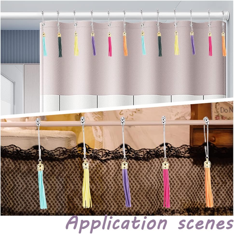 3.3"~3.5" Long Faux Leather Tassel, 30pcs Keychain Tassels 30 Colors Faux Suede Tassel Pendants Keychain Tassels with Loop for Keychain Cellphone Straps DIY Earring Jewelry Making