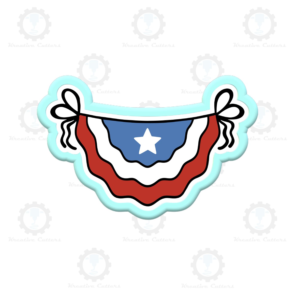 4th Of July Pennant Cookie Cutters MakerPlace By Michaels 4th-of-july-pennant-cookie-cutters-makerplace-by-michaels