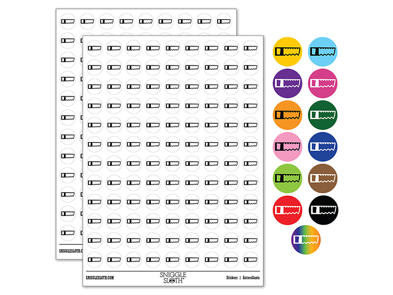 Saw Doodle Tool Construction Building 200+ 0.50&#x22; Round Stickers