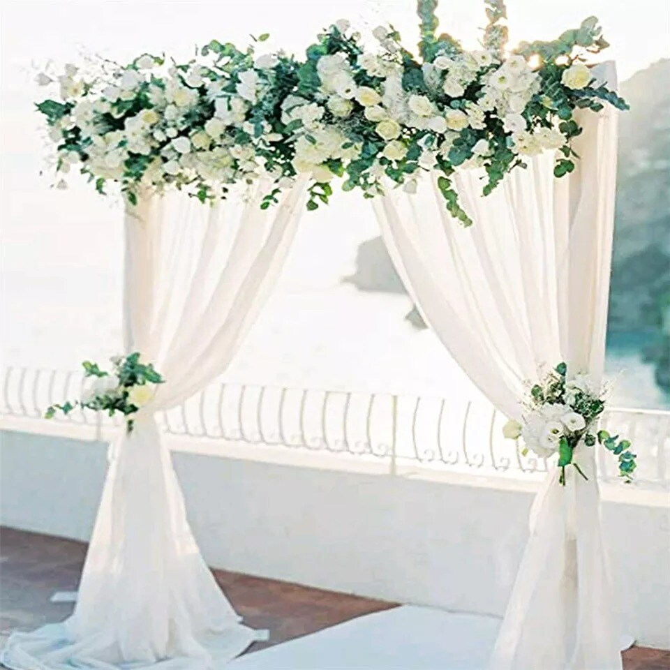 Reconfigurable 3M Wedding Arch Stand with Bases Easy Assembly Bridal Party Decor