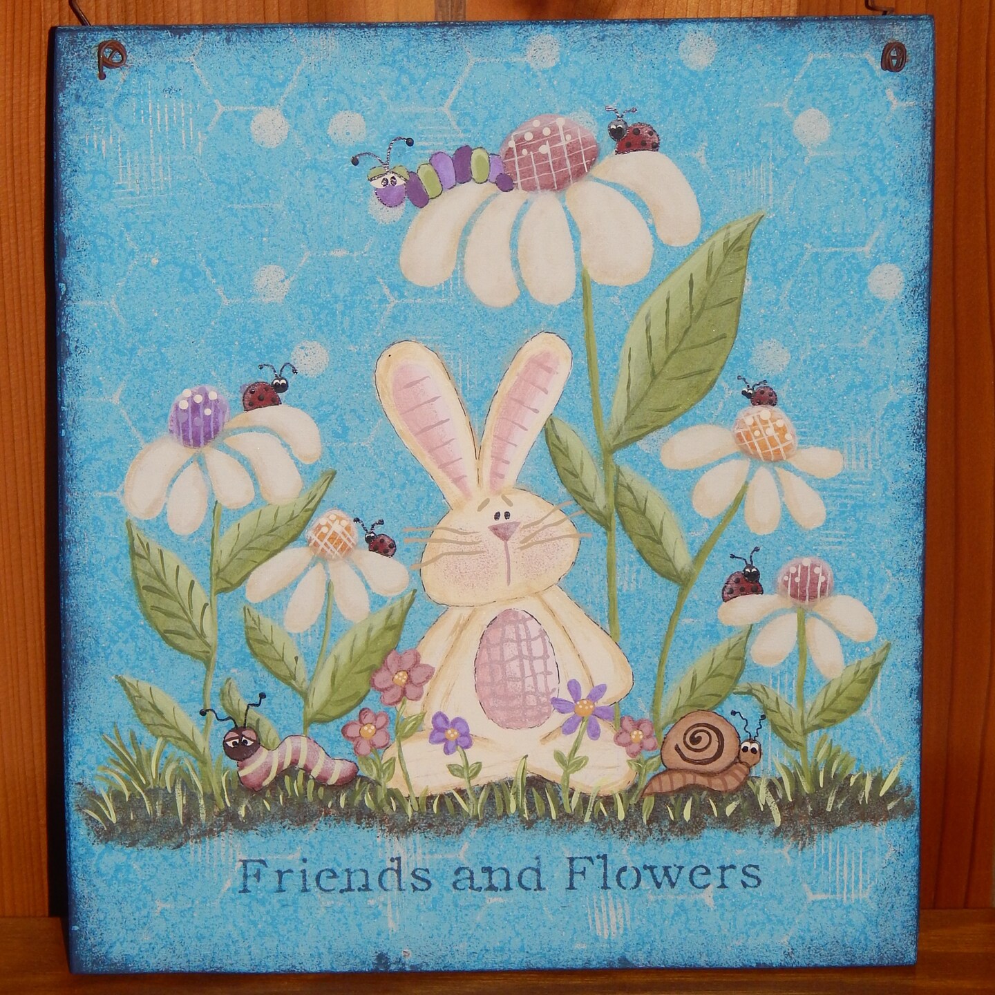 Easter Bunny’s Spring Garden〜柄クロスブラウス Happy Easter ~Easter Bunny's Spring Garden~ Cross Blouse by Baby