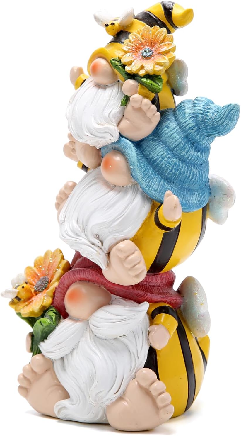 Spring Summer Honey Bee Gnomes Decorations for the Home Garden